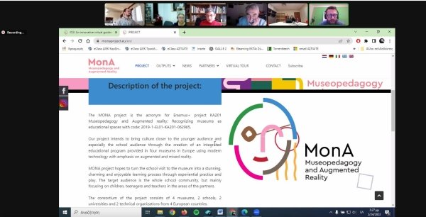 Prima reuniune online a proiectului